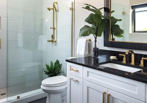 bathroom heavy glass installation